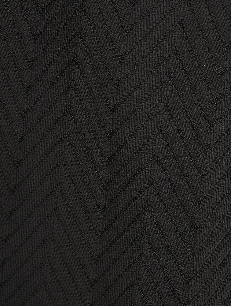 Zig Zag Tapered Trousers