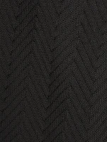 Zig Zag Tapered Trousers