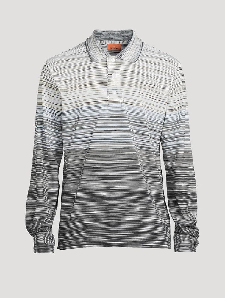 Long-Sleeve Polo Shirt