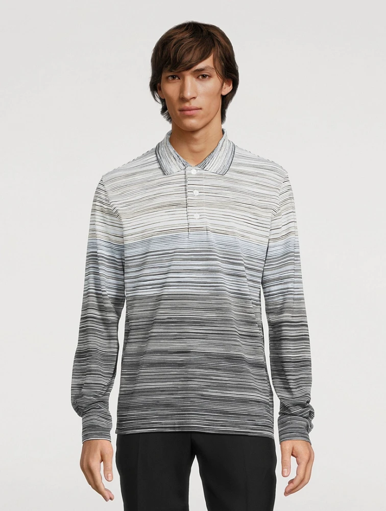 Long-Sleeve Polo Shirt