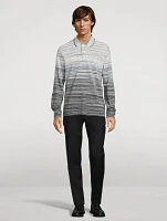 Long-Sleeve Polo Shirt