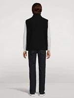 Teddy Fleece Zip Vest