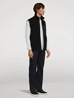 Teddy Fleece Zip Vest