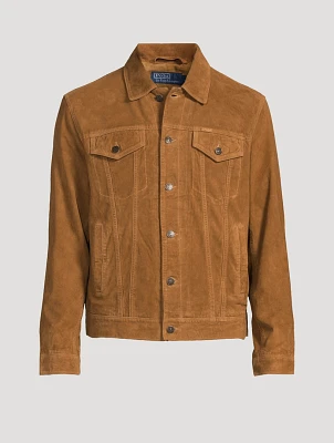 Suede Trucker Jacket