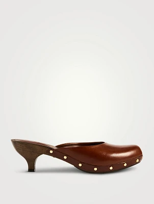 Judith Leather Clogs