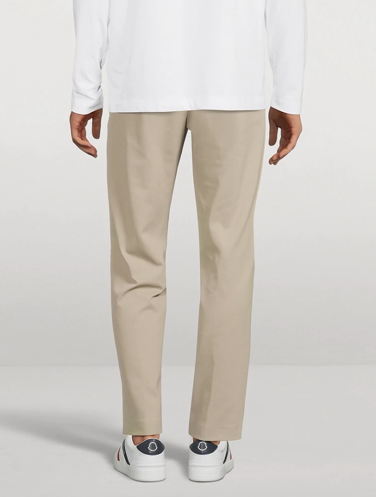 Stretch Nylon Drawstring Pants