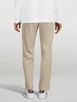 Stretch Nylon Drawstring Pants