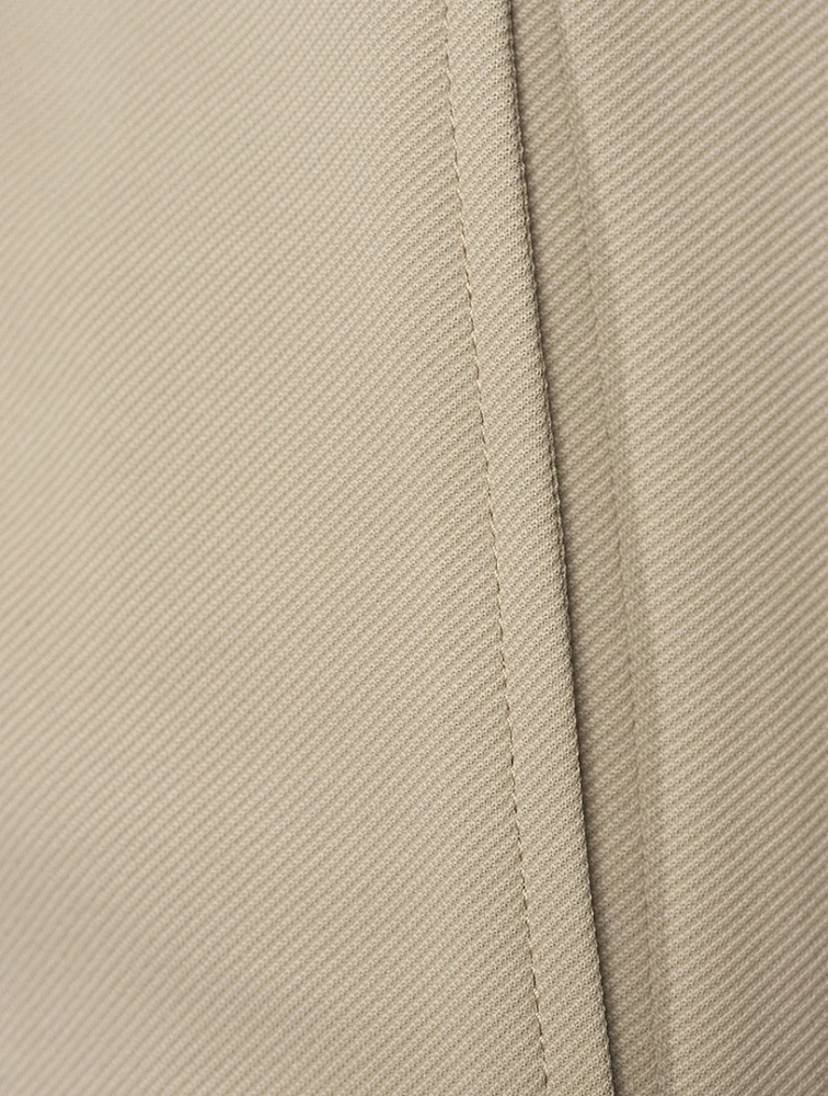 Stretch Nylon Drawstring Pants