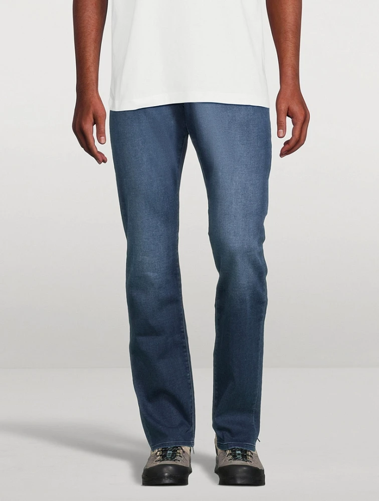 Russell Slim Straight-Leg Jeans