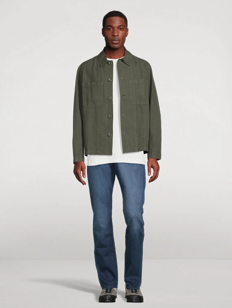 Russell Slim Straight-Leg Jeans