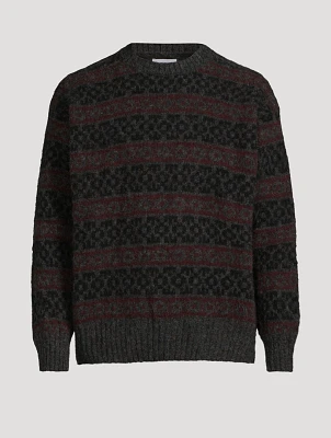 Jonas Scottish Lambswool Fair Isle Sweater