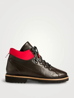 Lace-Up Ankle Boots