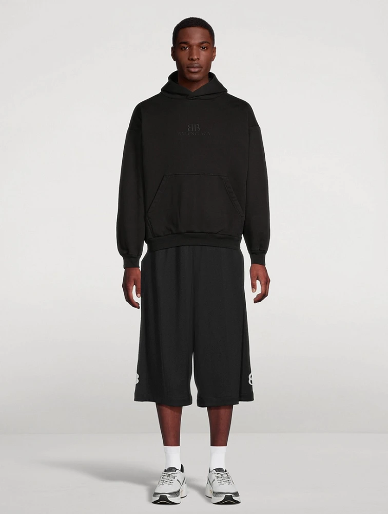 BALENCIAGA Burning Unity Baggy Shorts | Square One