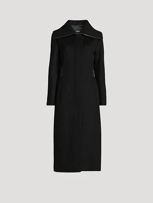 Clarice Double-Face Wool Coat