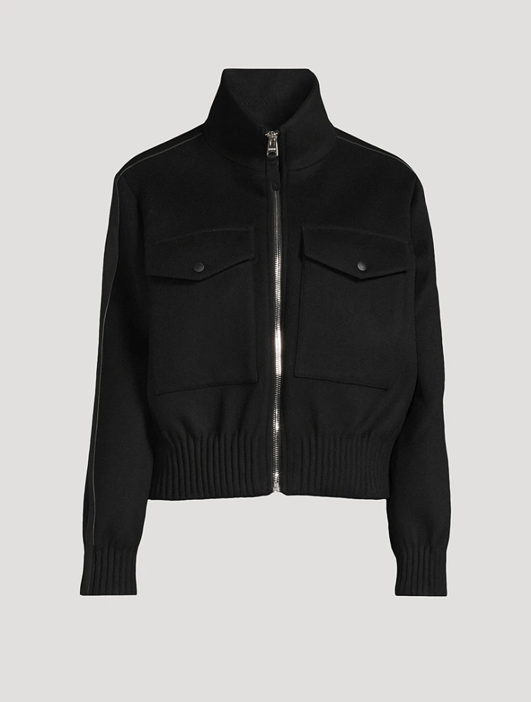 Patty Wool Bomber Jacket