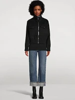 Patty Wool Bomber Jacket