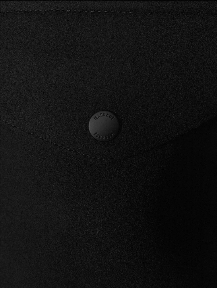 Patty Wool Bomber Jacket