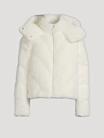Anik Faux Fur Down Jacket