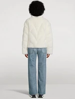 Anik Faux Fur Down Jacket