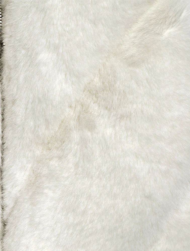 Anik Faux Fur Down Jacket