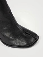 Tabi Leather Knee-High Boots