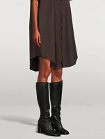 Tabi Leather Knee-High Boots