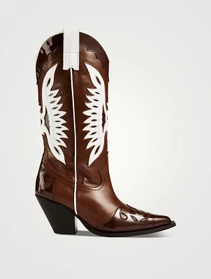 Far Leather Western Boots