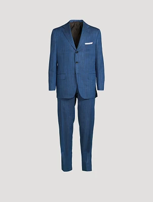 Silk And Cashmere Two-Piece Suit