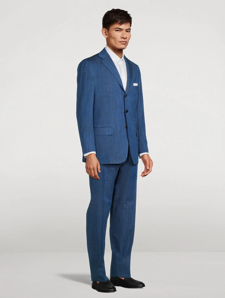 Silk And Cashmere Two-Piece Suit