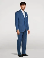 Silk And Cashmere Two-Piece Suit