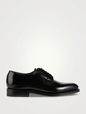 Polished Leather Derby Shoes