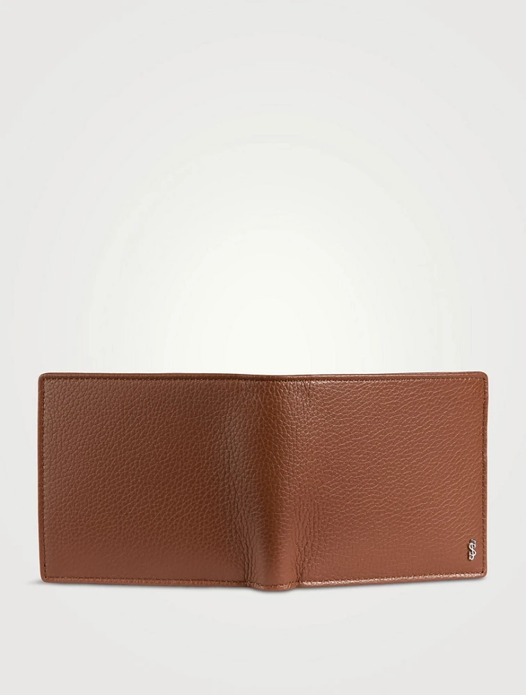 Cachemire Leather Billfold Wallet