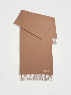 Narrow Wool Scarf