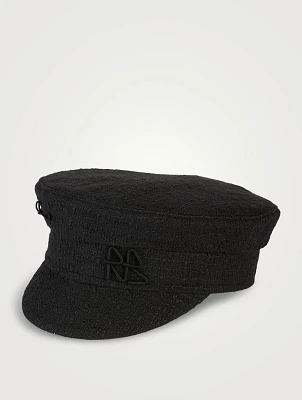 Safety-Pin Baker Boy Cap