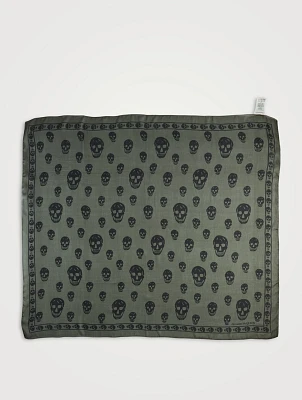 Silk Skull Scarf