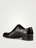 Elkan Burnished Leather Shoes