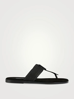 Brighton Suede Thong Sandals