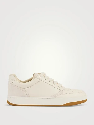 Fresco Leather Court Sneakers