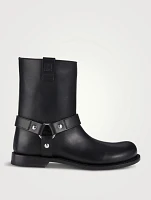 Campo Leather Biker Boots