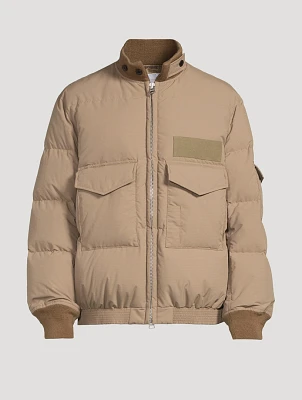 Ripstop Down Puffer Jacket
