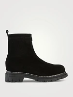 Deon Shearling-Lined Suede Ankle Boots