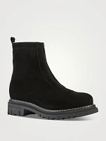 Deon Shearling-Lined Suede Ankle Boots