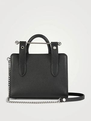 The Nano Strathberry Leather Tote Bag