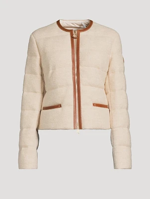 Serinde Bouclé Down Jacket