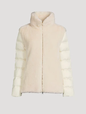 Oiron Faux Fur Down Jacket