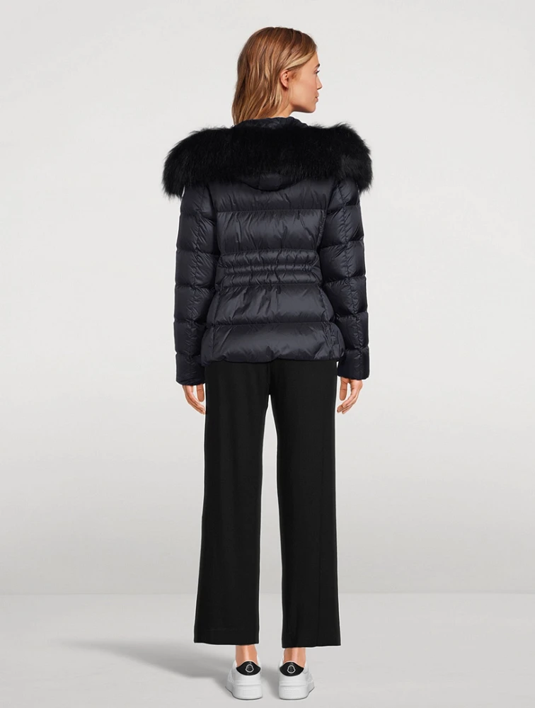 Boed Shearling-Trimmed Down Jacket