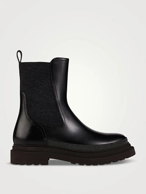 Leather Chelsea Boots