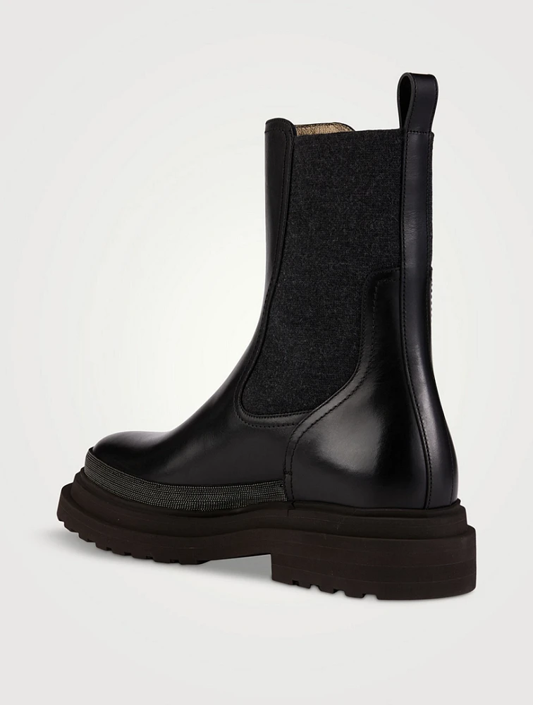 Leather Chelsea Boots