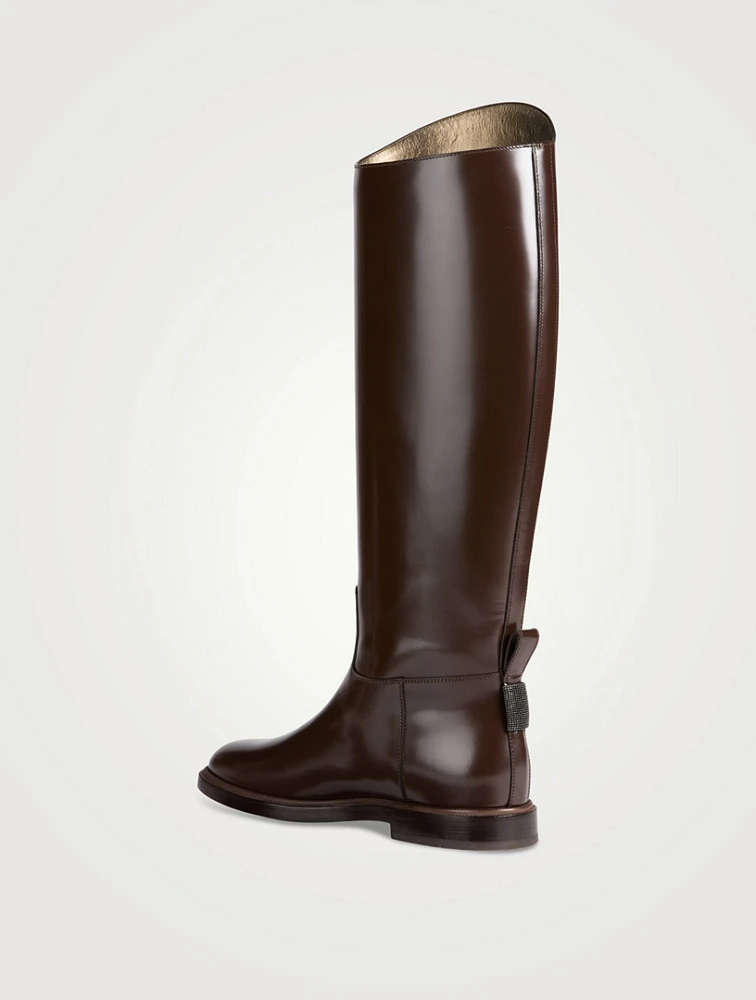 Leather Riding Boots