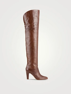 Eve Leather Thigh-High Boots